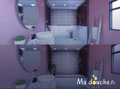 Transformer une baignoire en douche italienne : étapes, avant/après et prix du remplacement de baignoire par douche italienne