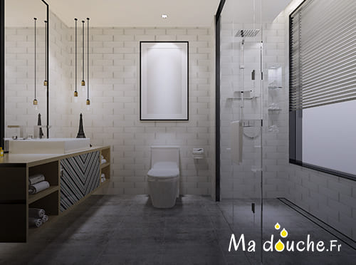 Prix installation douche italienne : prix douche italienne, devis — coût d'une douche à l'italienne carrelée